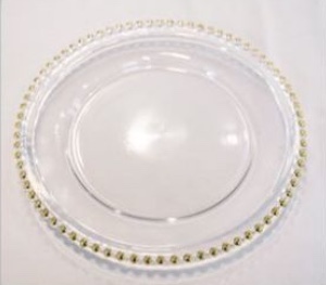 Glass Beaded Underplate 