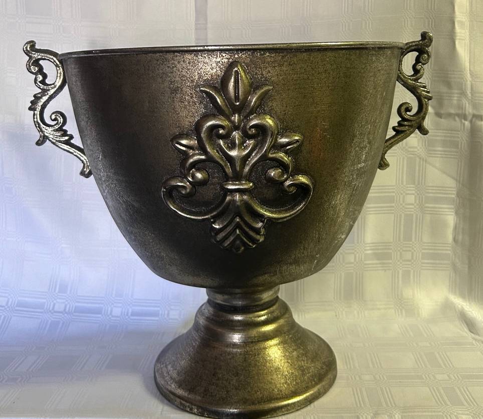 Chrome Handle Champer Bowl - L 