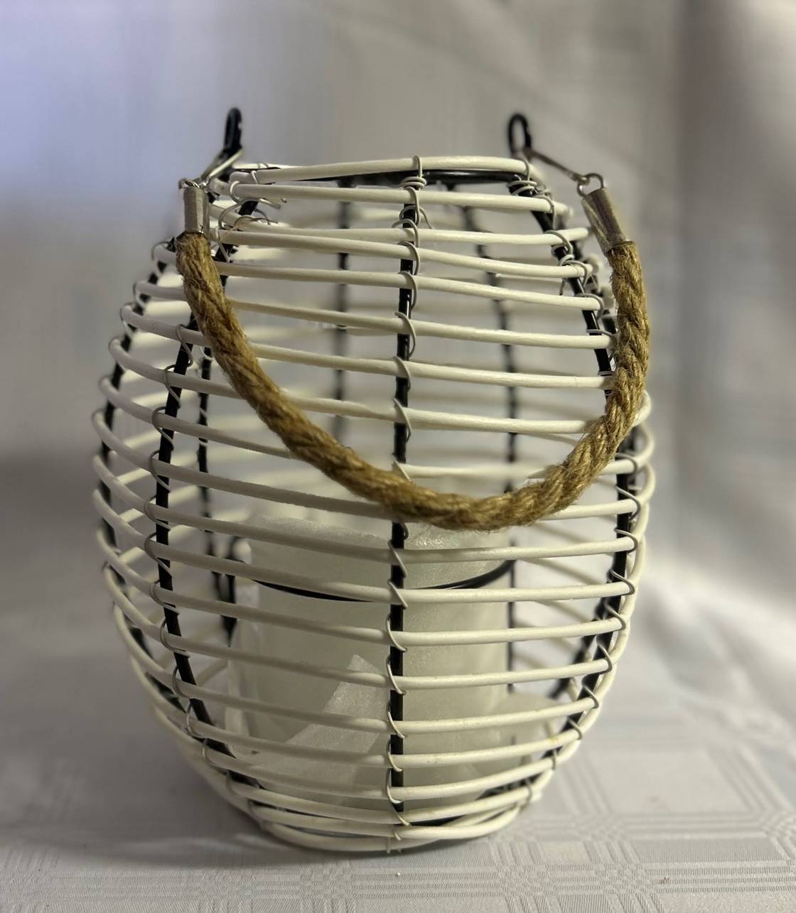 Hanging White stringed hanging Lantern 