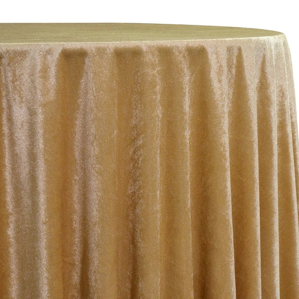 Gold velvet Table Cloths (Big square) 