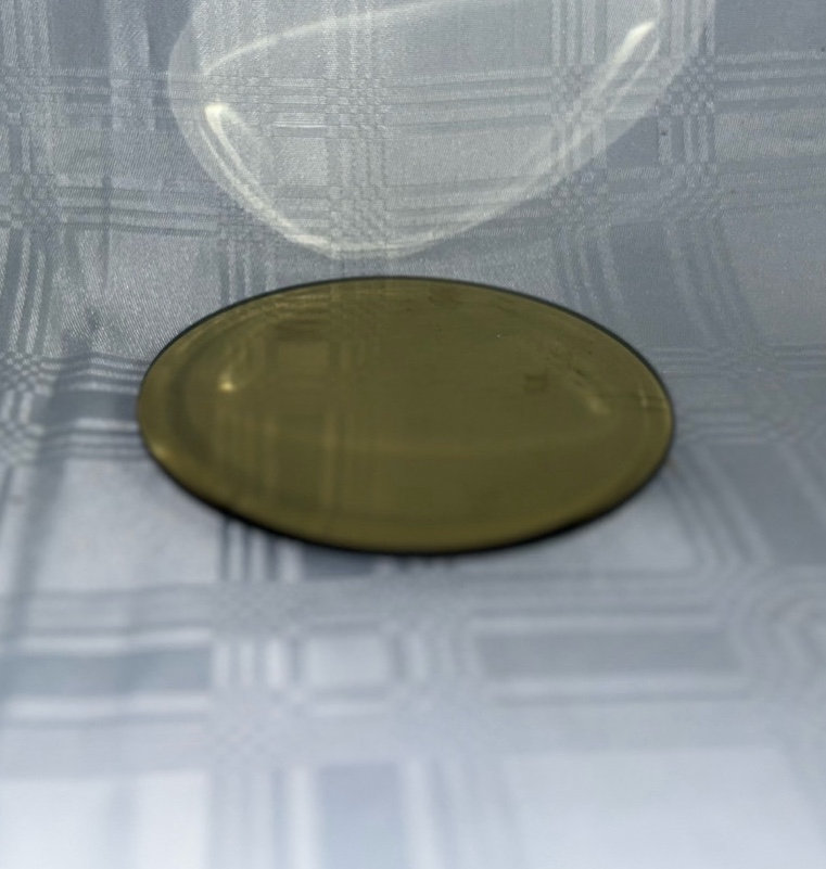 10cm Round small gold mirror 