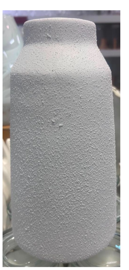White ceramic clay vases - different shapes/sizes