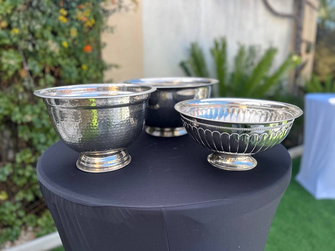 Silver Champer bowls (variety) 