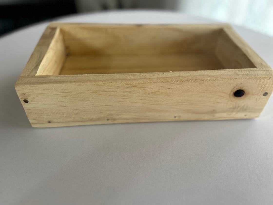 Wooden boxes/trays 