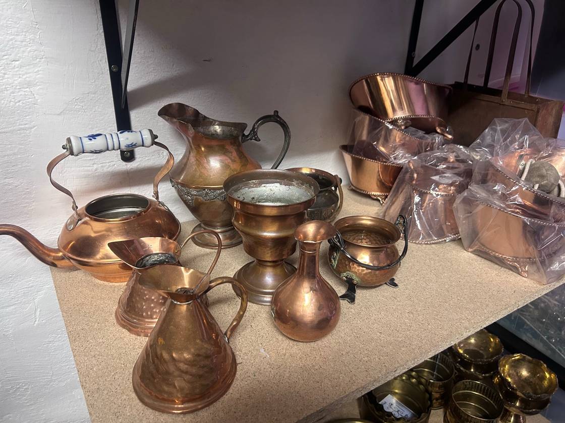 Variety of Copper accessories 