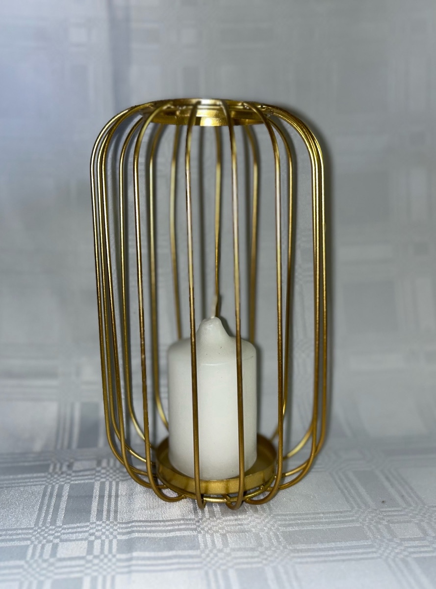 Round Spaghetti Candle holder 