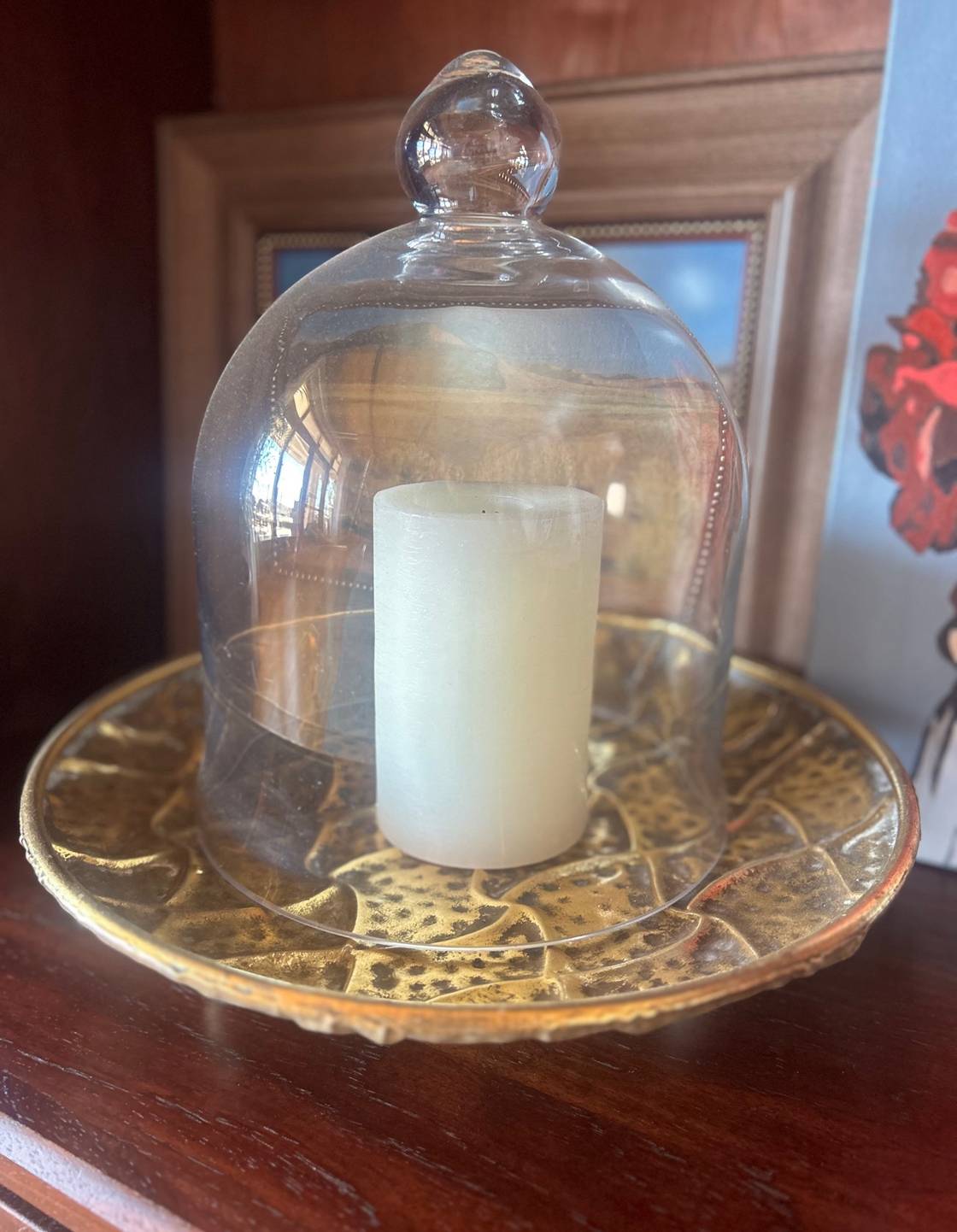 Large Glass Dome 