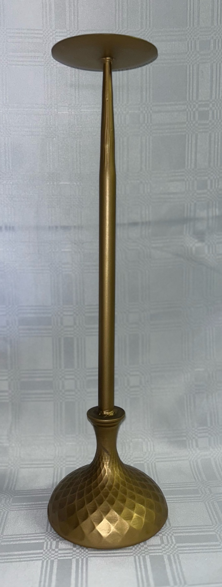 Vintage Gold Thin Candlestick 
