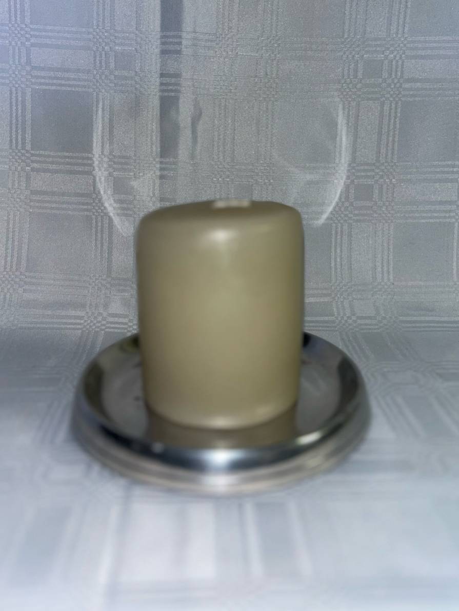 Silver Base Candle holder 