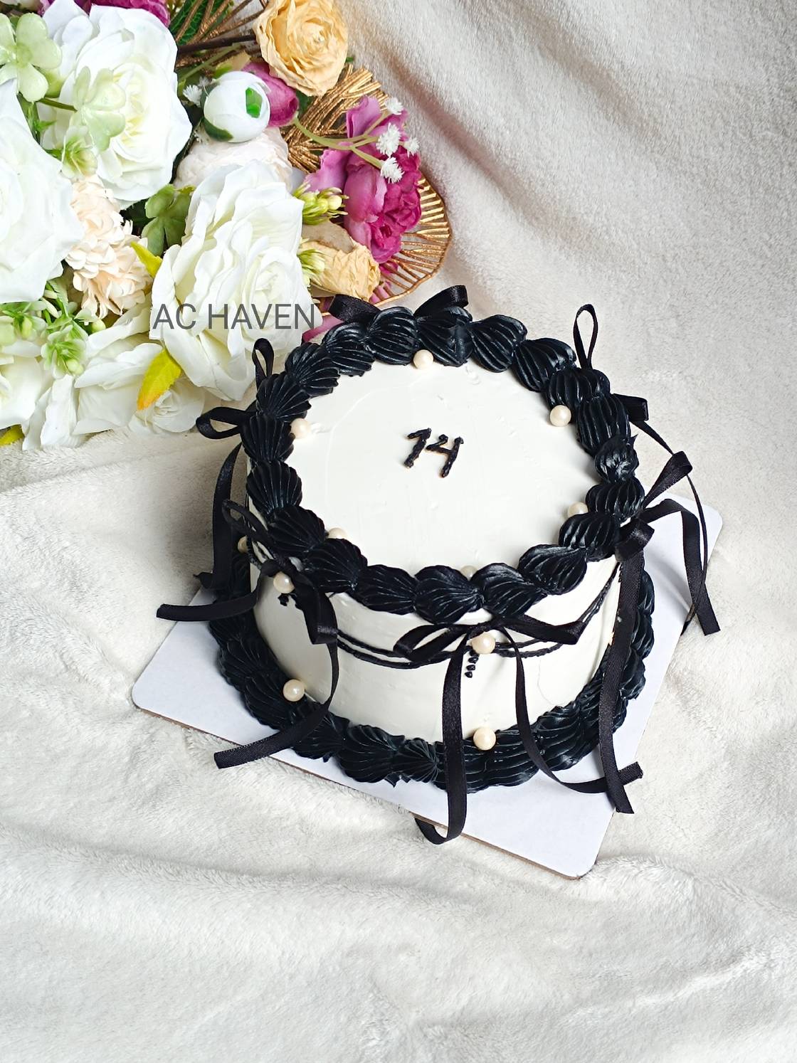 Vintage Coquette Cake