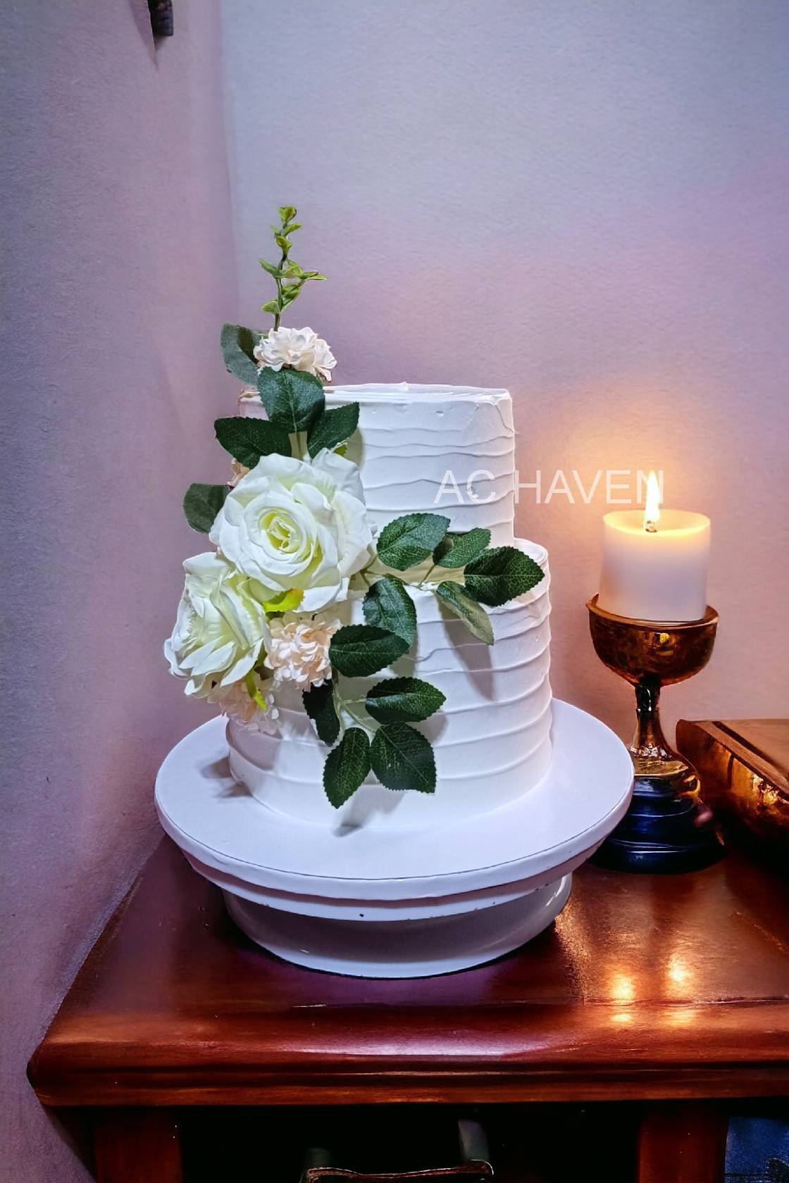 2 Tier - Wedding Cake