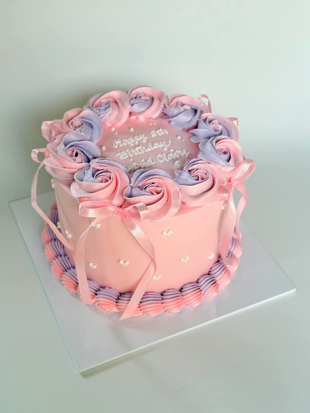 Vintage Coquette Cake