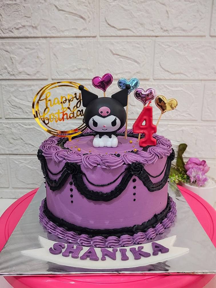 Kuromi Themed Cake 13