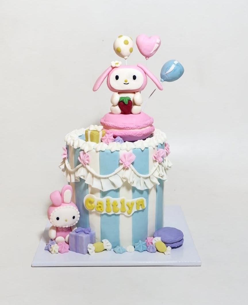 My Melody Themed Cake