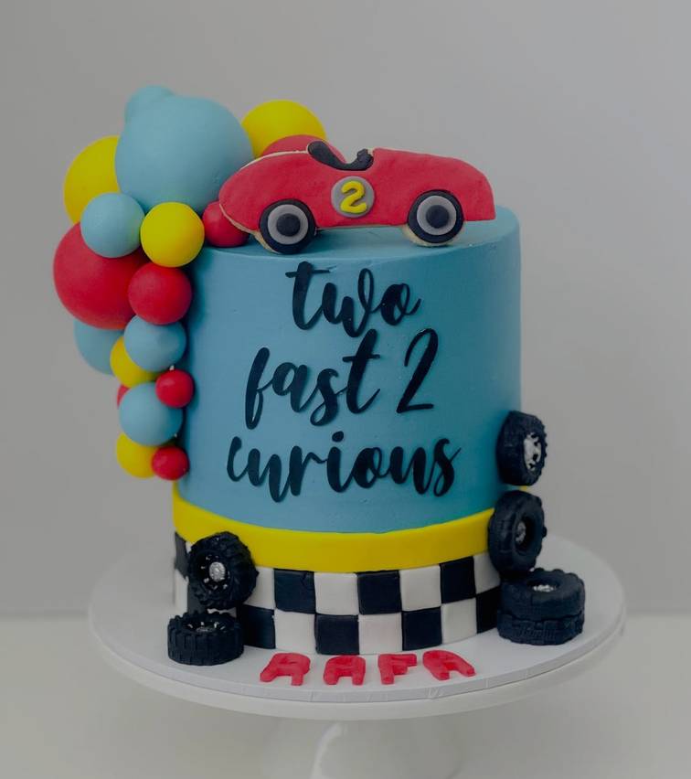 Car Themed Cake