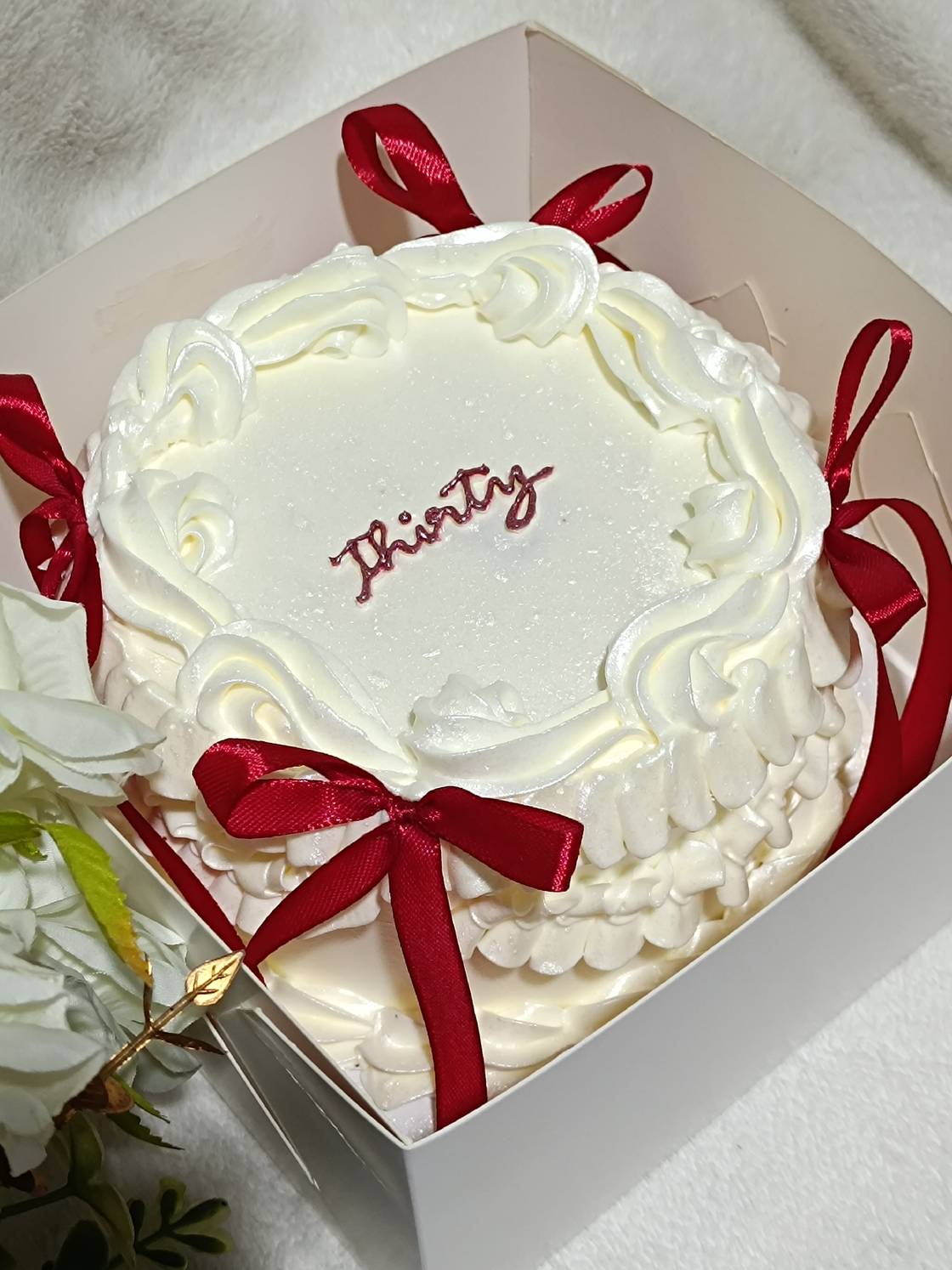 Vintage Coquette Cake