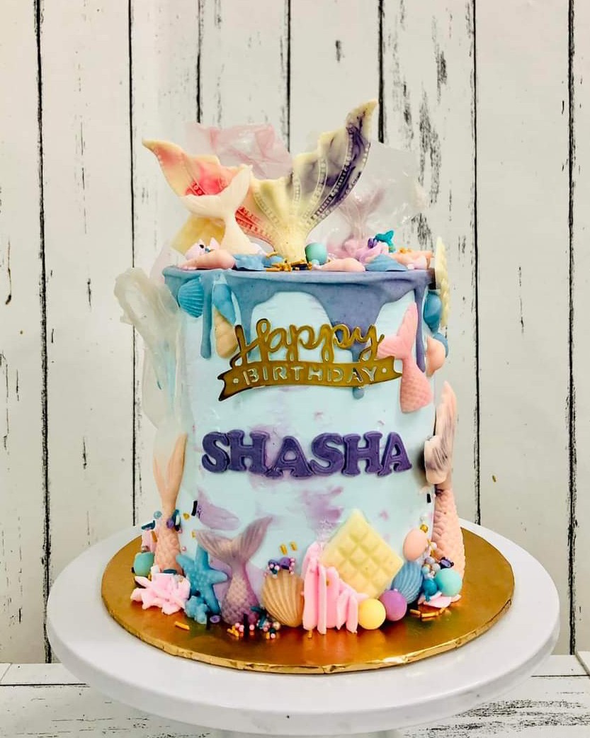 Mermaid Themed Cake