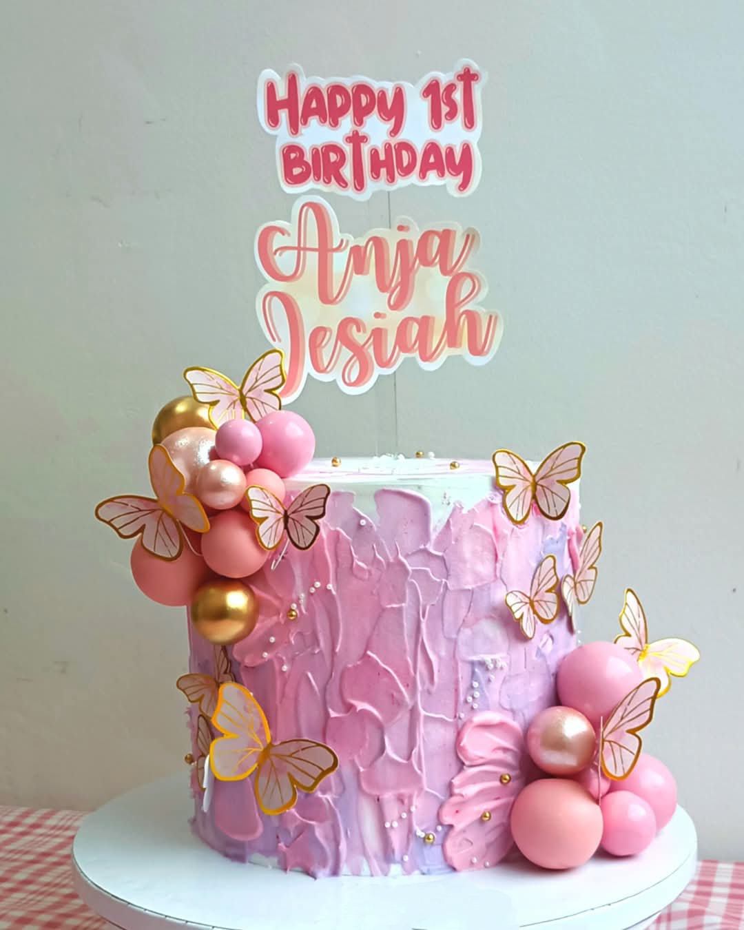 Butterfly Themed Cake
