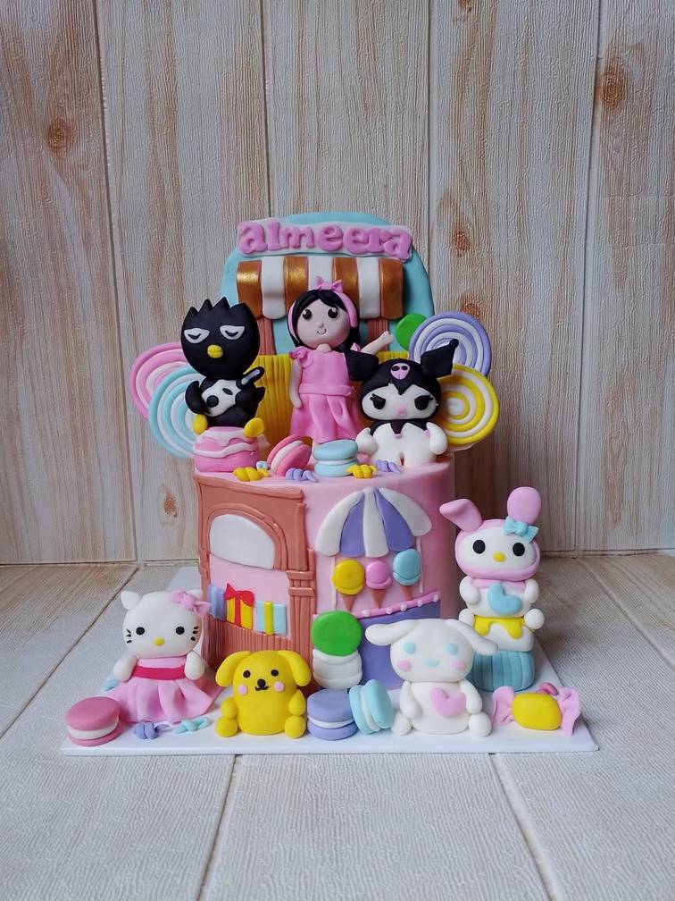 Sanrio Themed Cake