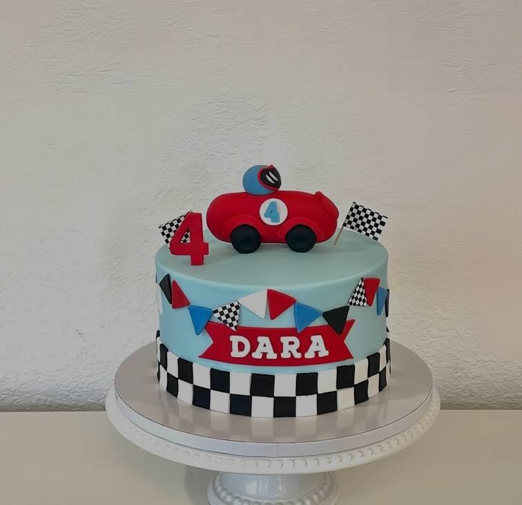 Car Themed Cake