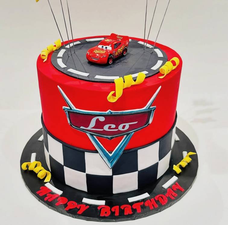 Cars Themed Cake