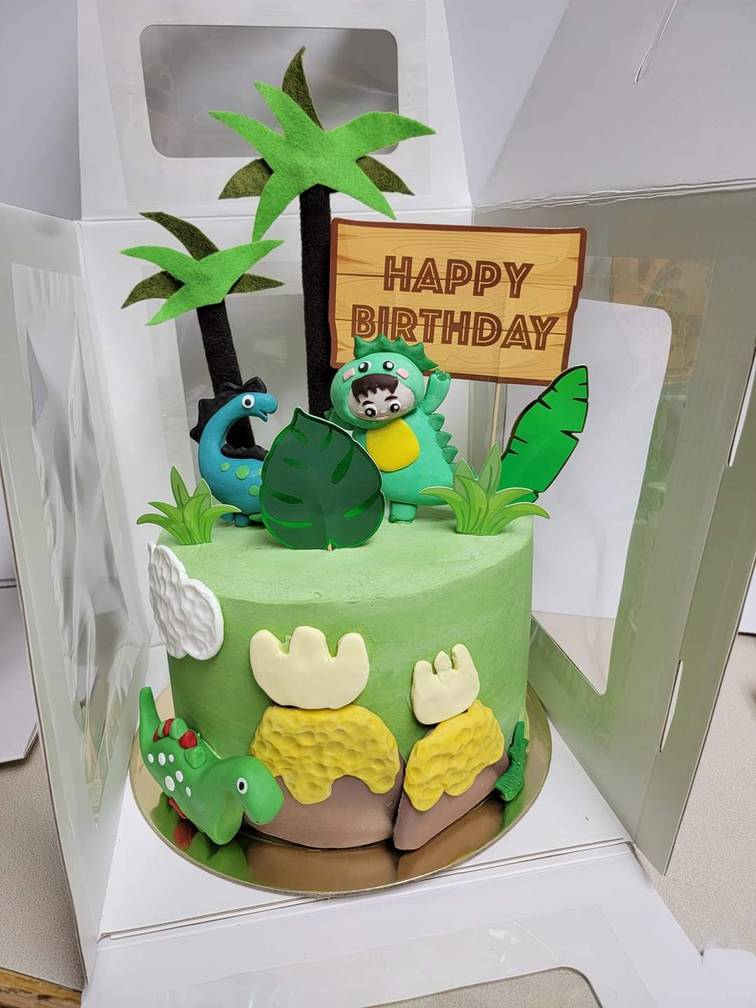 Dinosaur Themed Cake
