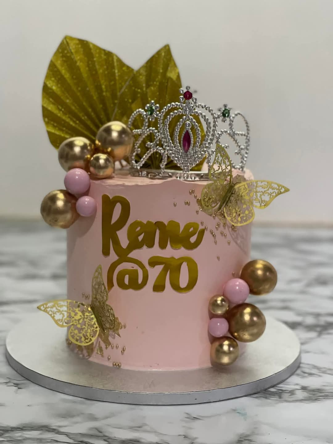 Butterfly Themed Cake 