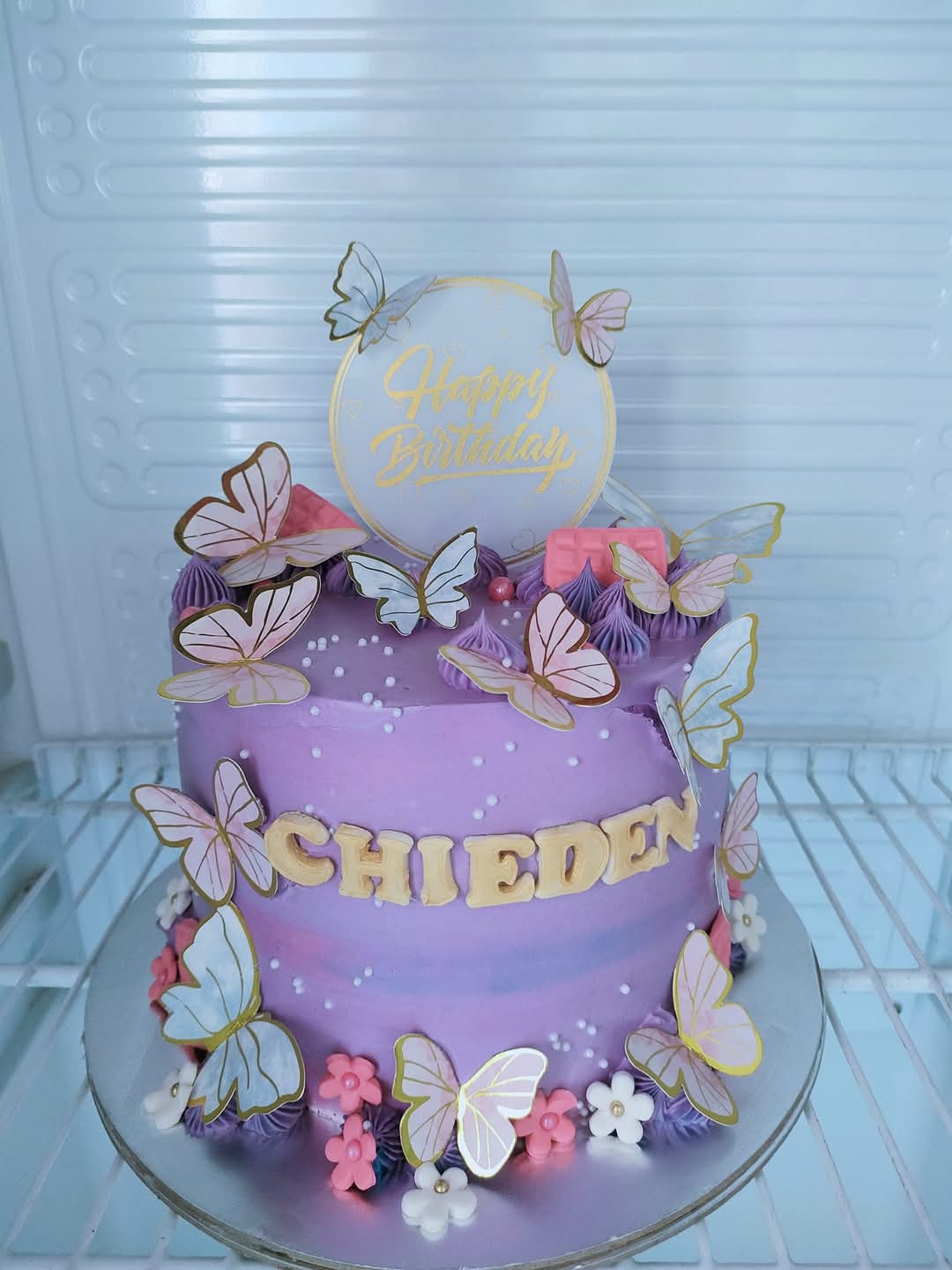 Butterfly Themed Cake