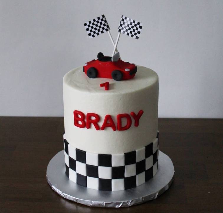 Car Themed Cake
