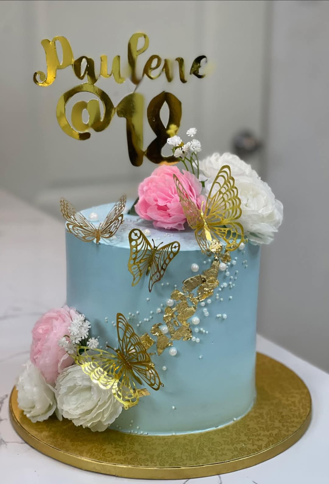 Butterfly Themed Cake