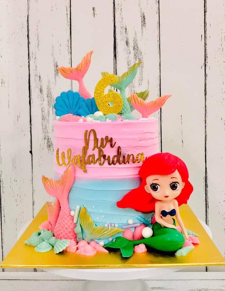 Mermaid Themed Cake