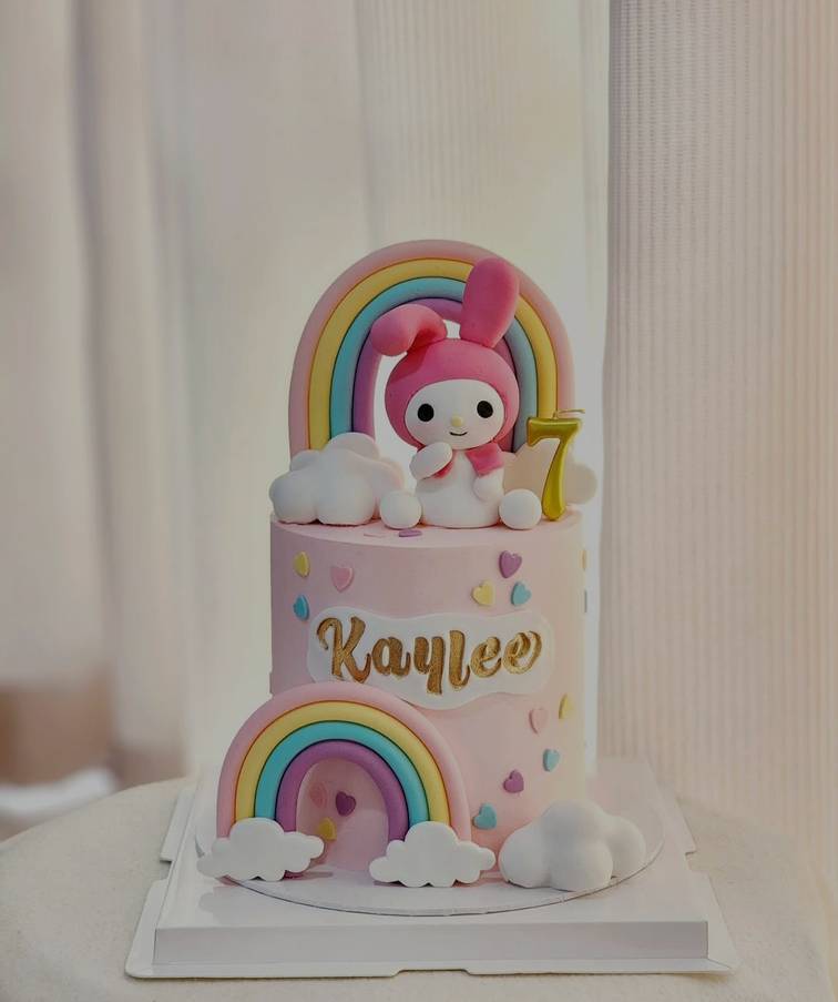 My Melody Themed Cake