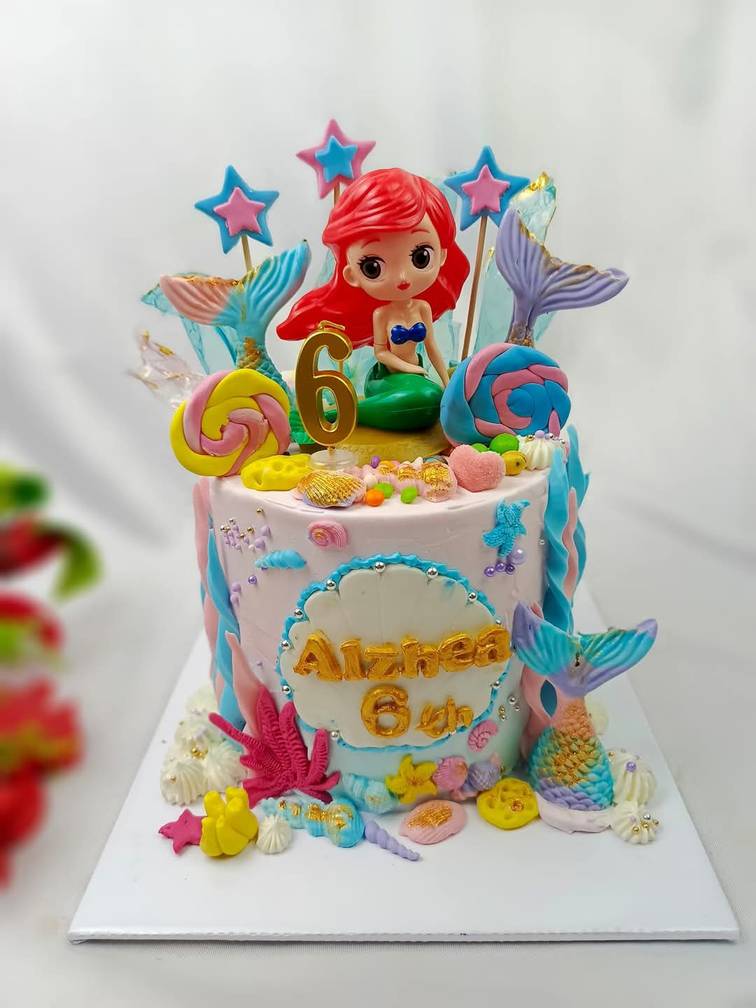 Mermaid Themed Cake