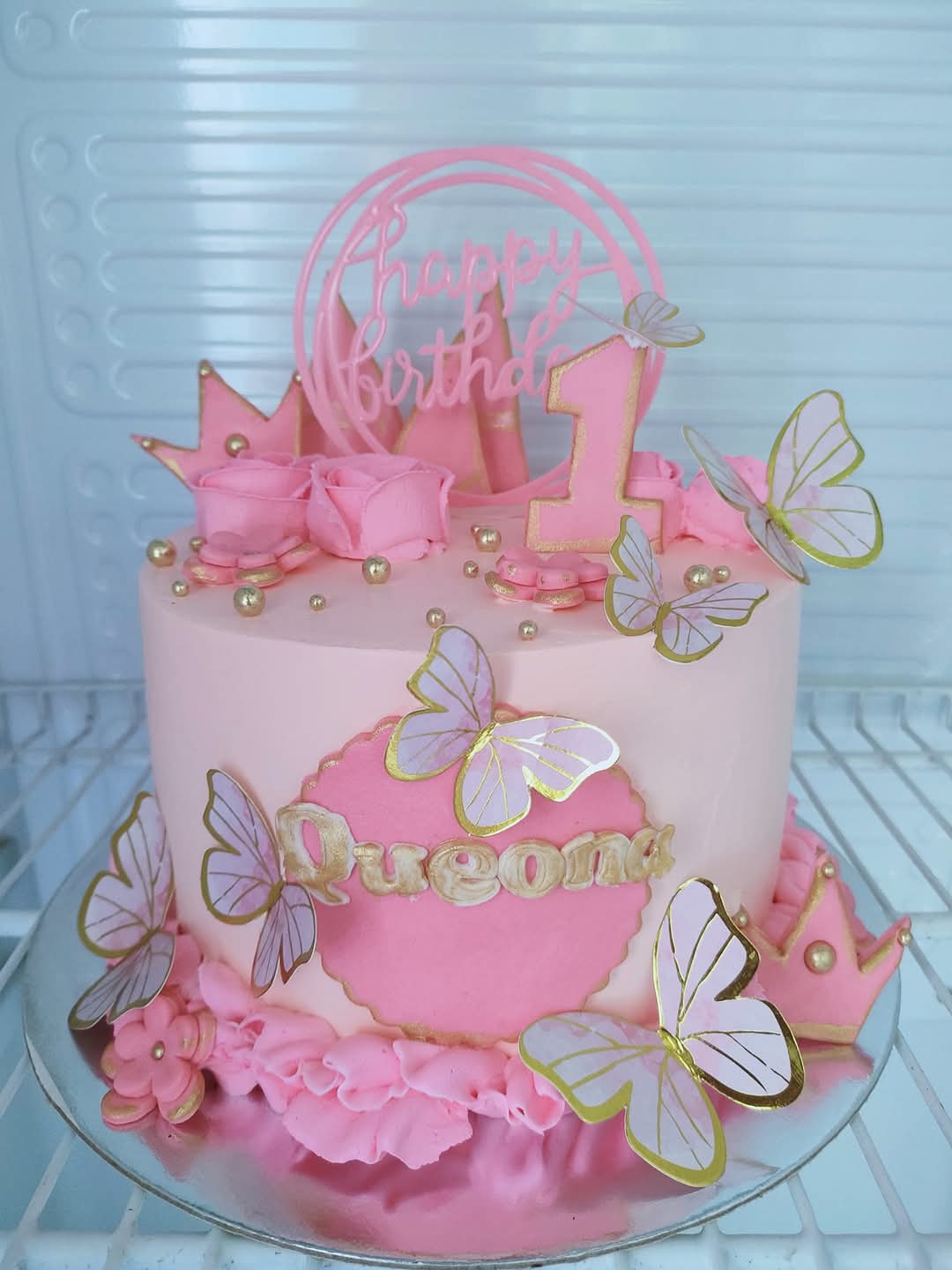 Butterfly Themed Cake