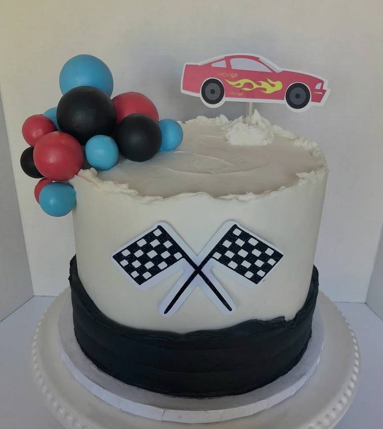 Car Themed Cake