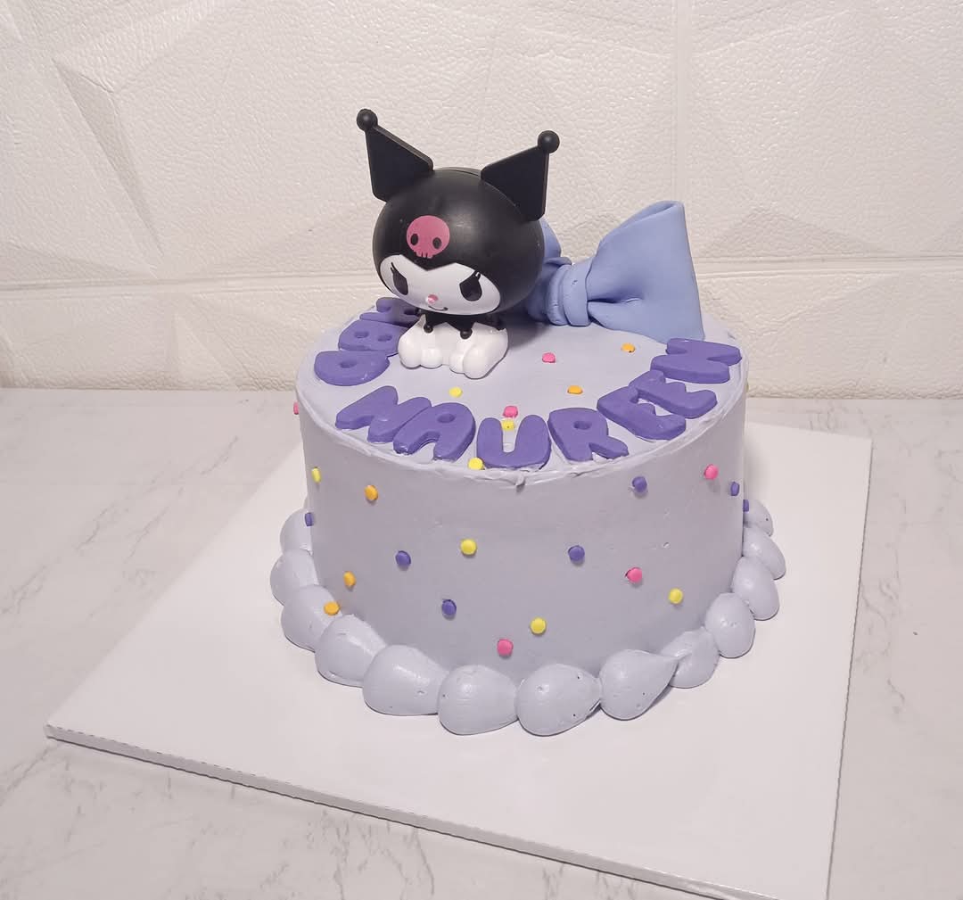 Kuromi Themed Cake 1