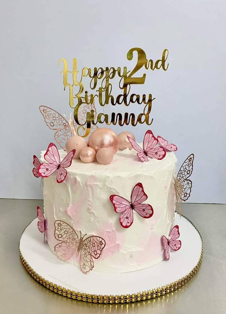 Butterfly Themed Cake