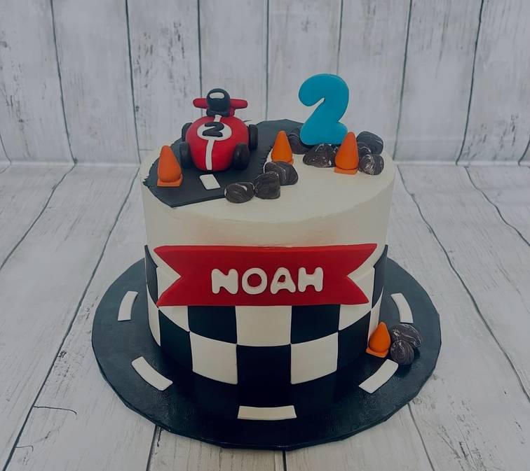 Car Themed Cake