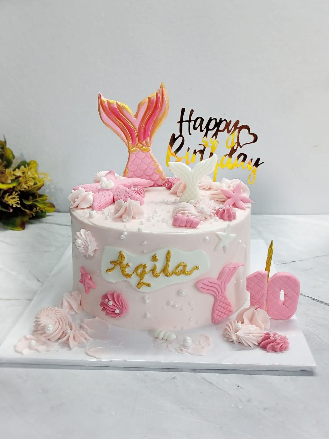 Mermaid Themed Cake