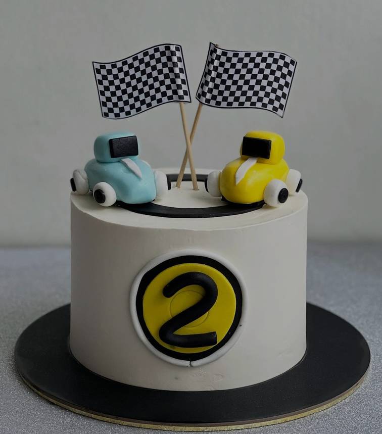 Car Themed Cake