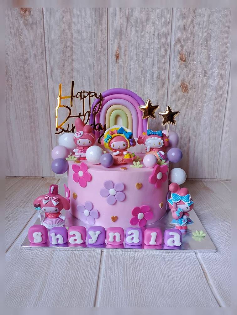 My Melody Themed Cake