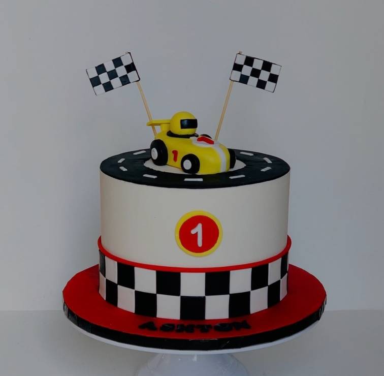 Car Themed Cake