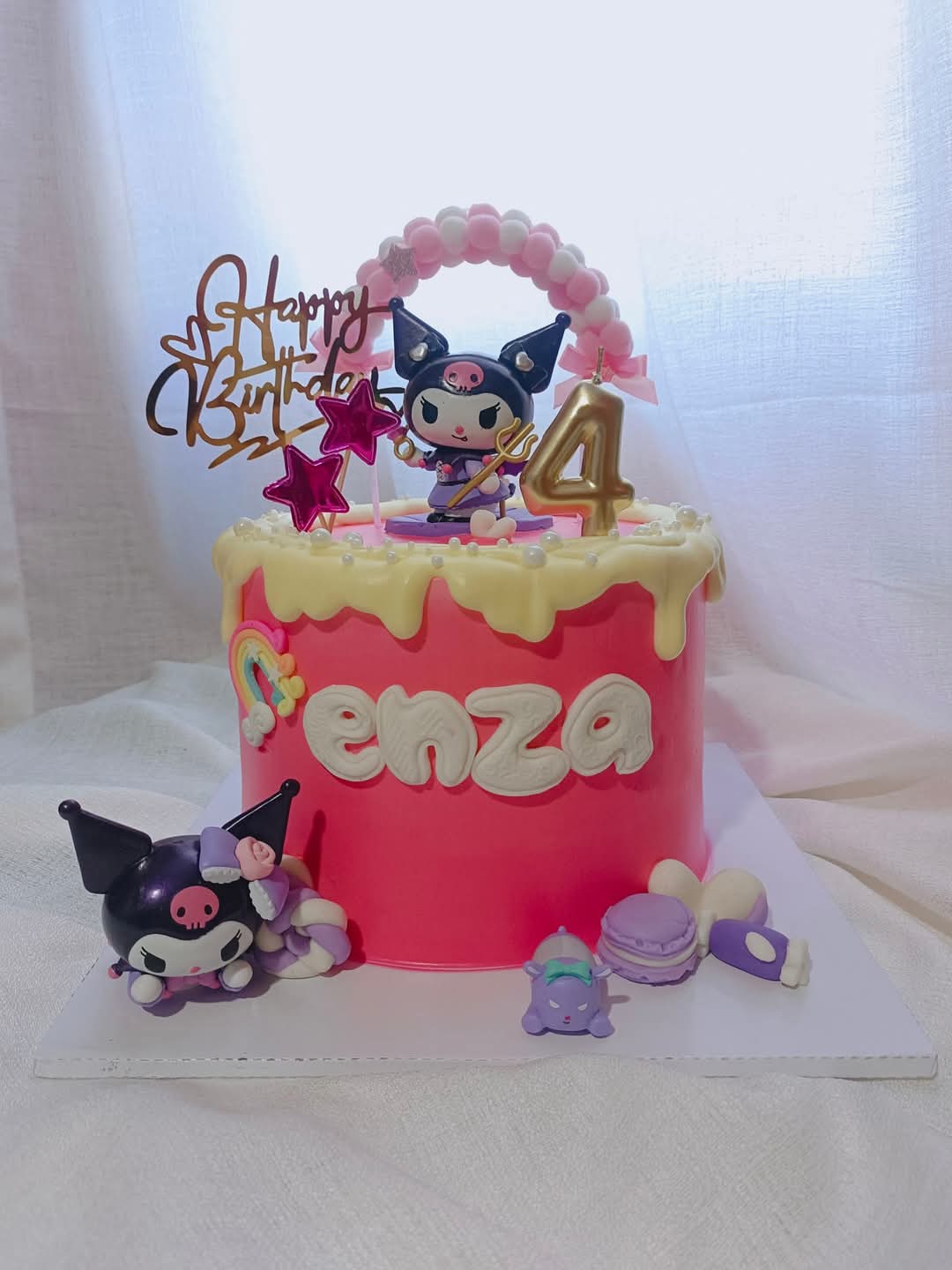 Kuromi Themed Cake 9 