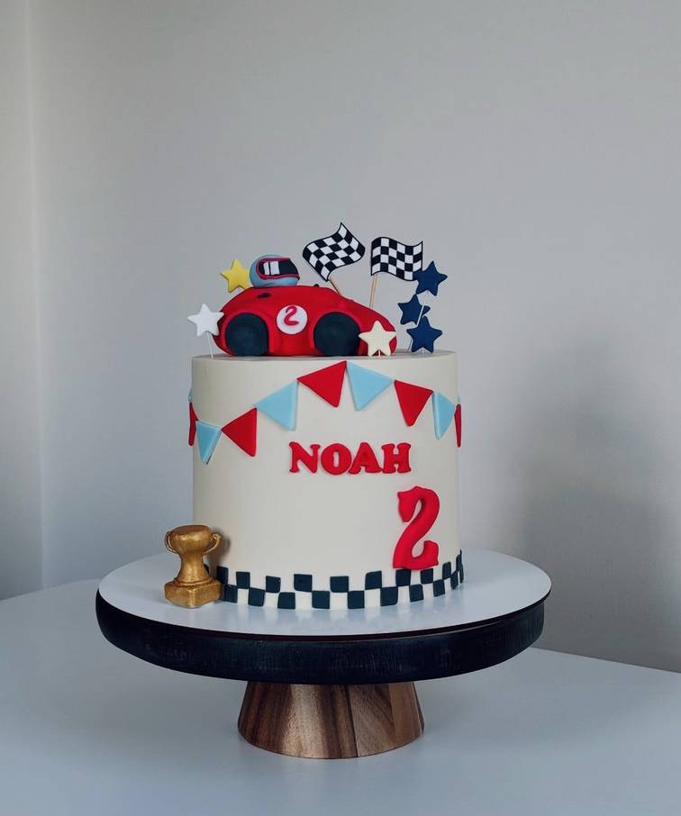 Car Themed Cake