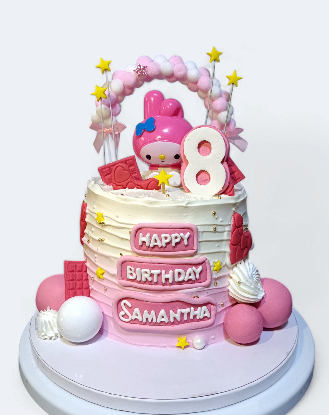 My Melody Themed Cake