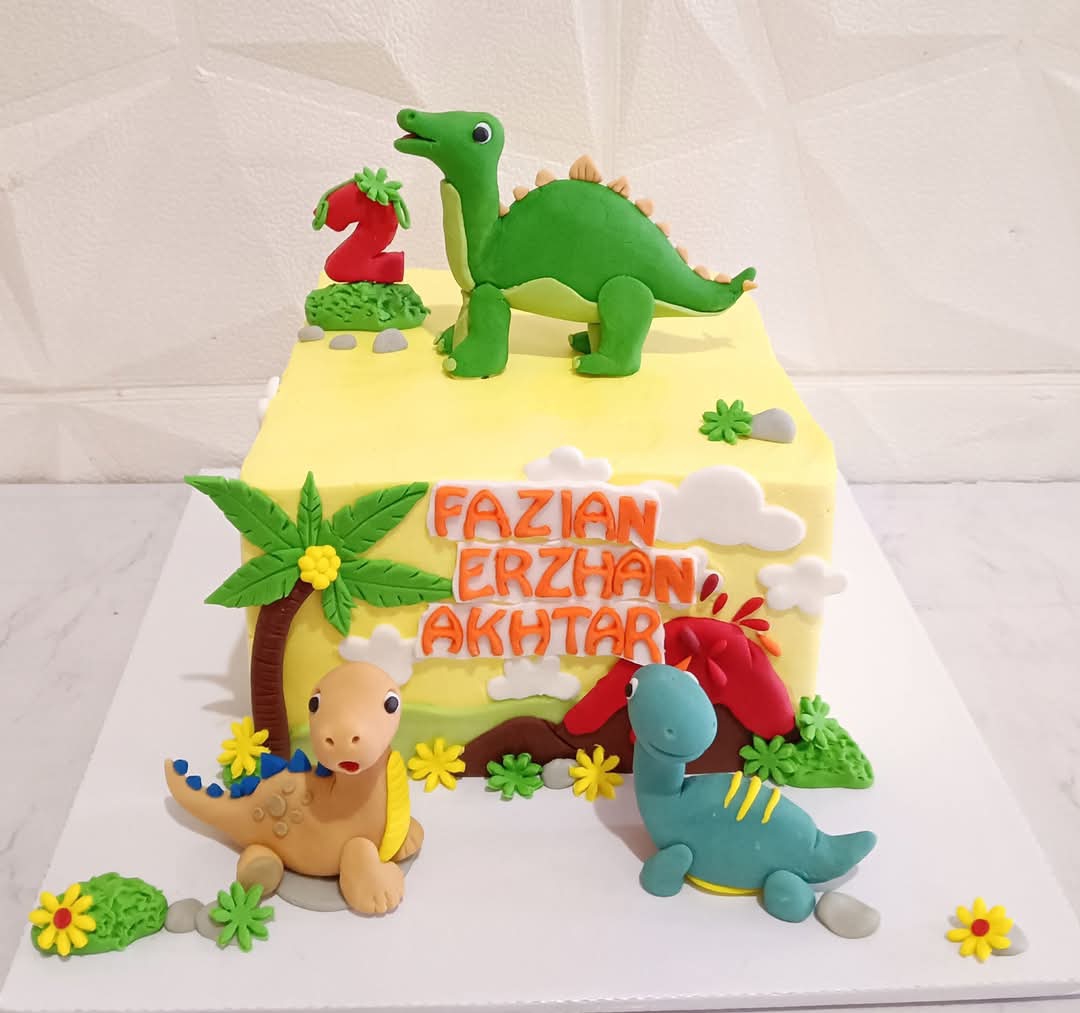 Dinosaur Themed Cake