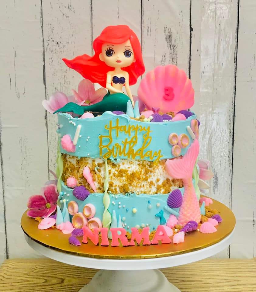 Mermaid Themed Cake