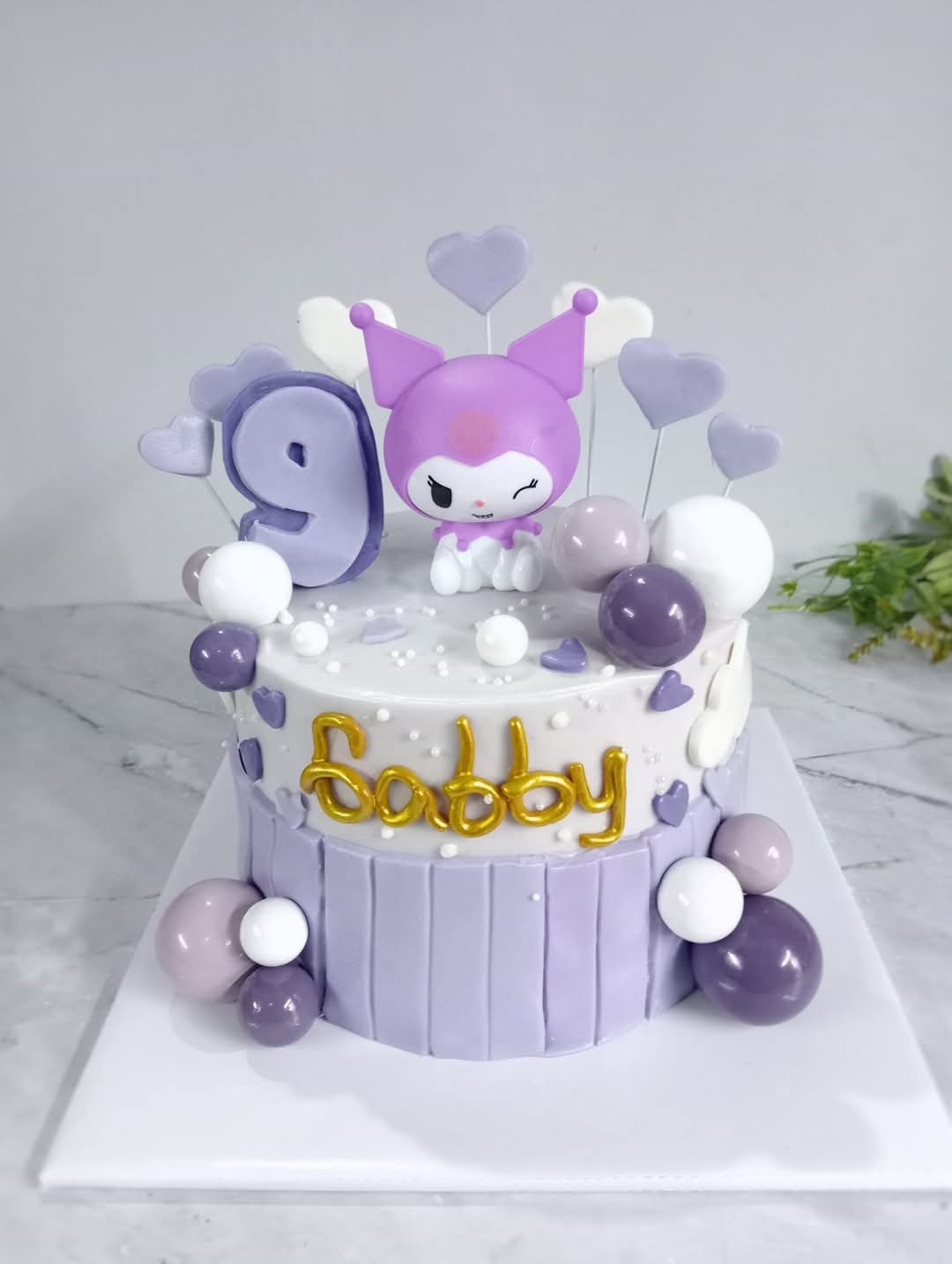 Kuromi Themed Cake 5 