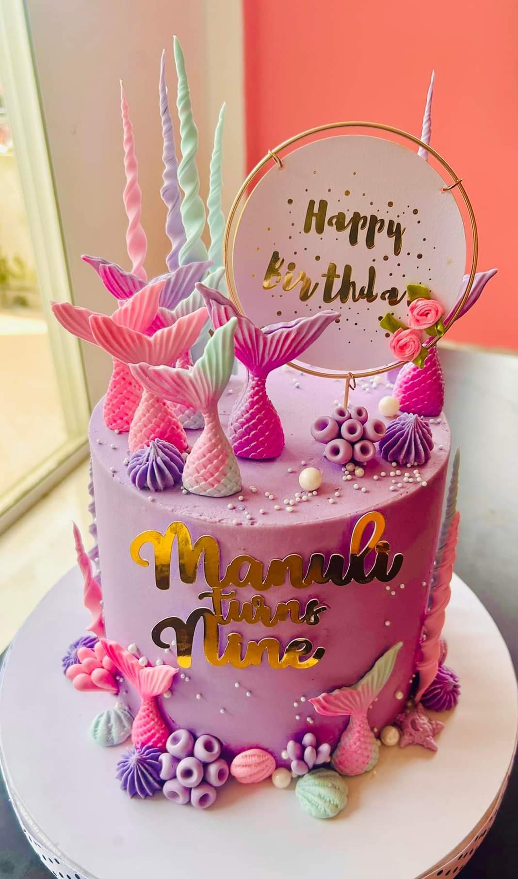 Mermaid Themed Cake