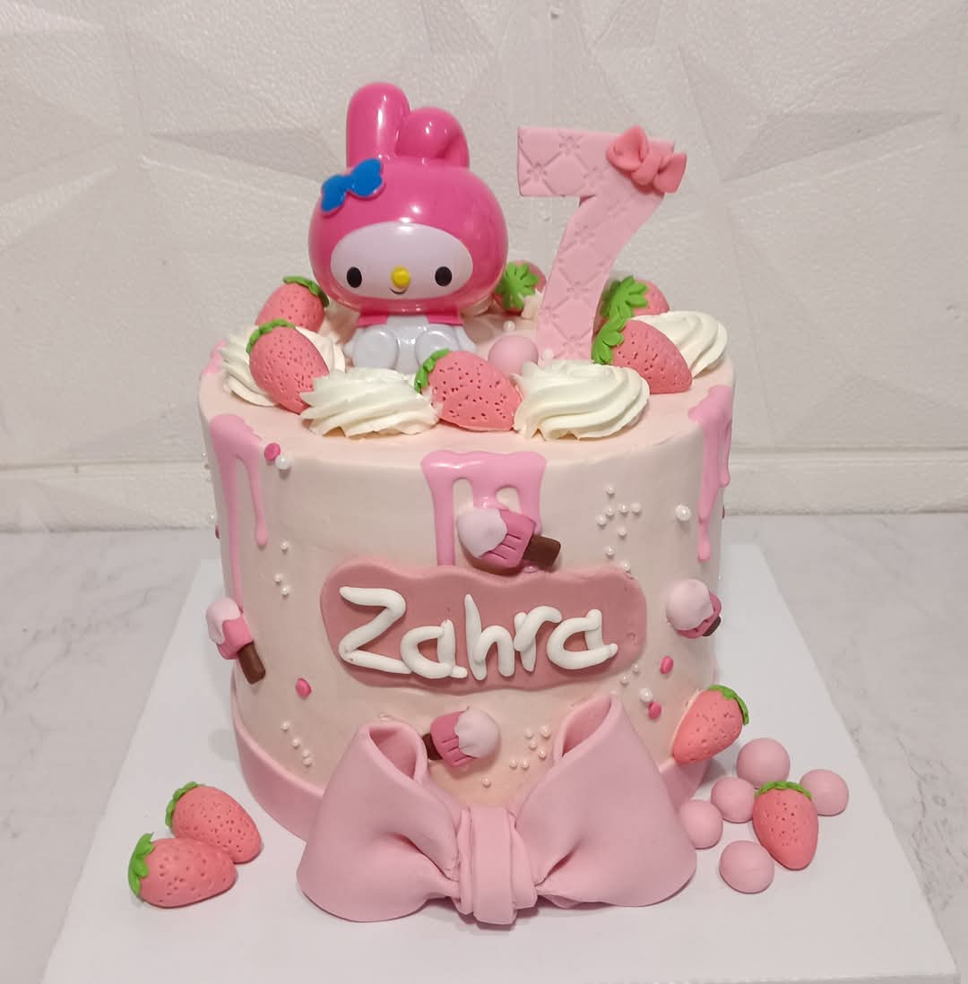 My Melody Themed Cake